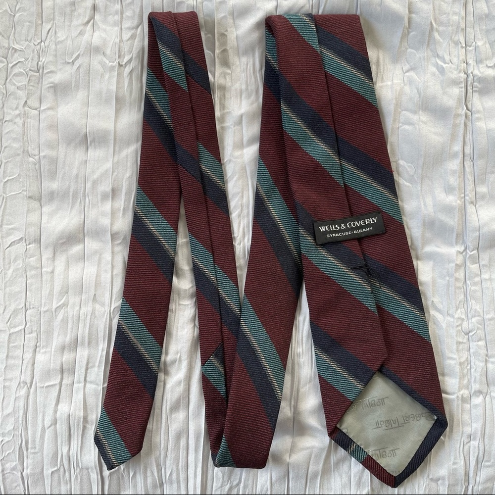 π 2 for $20!! π Menβs Wells & Coverly Necktie - Picture 5 of 8
